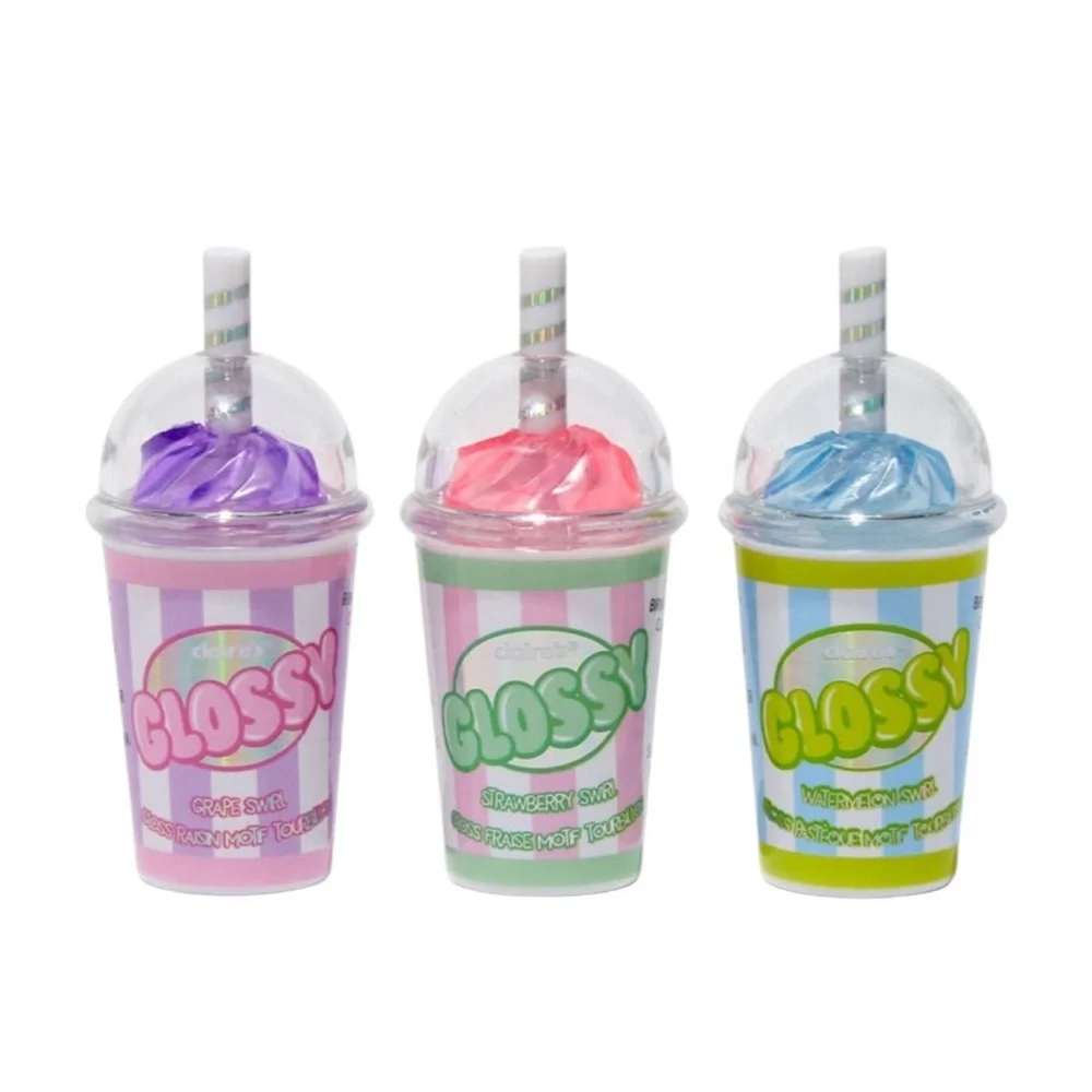Holographic Frappuccino Lip Gloss Set - 3 Pack